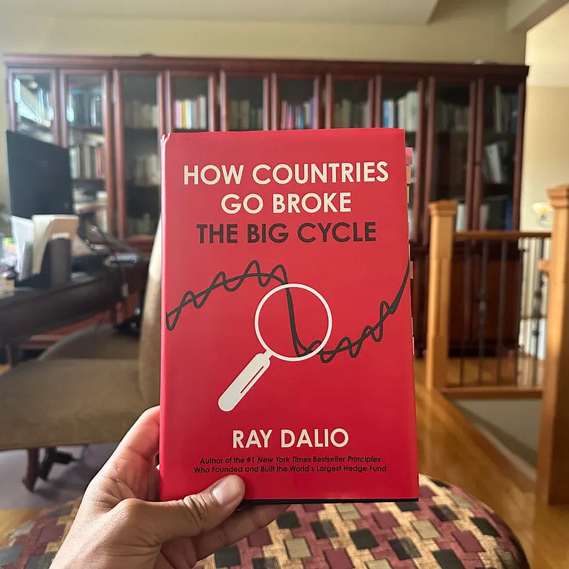 How Countries Go Broke by Ray Dalio – Paperback Cover | Kitab Markaz