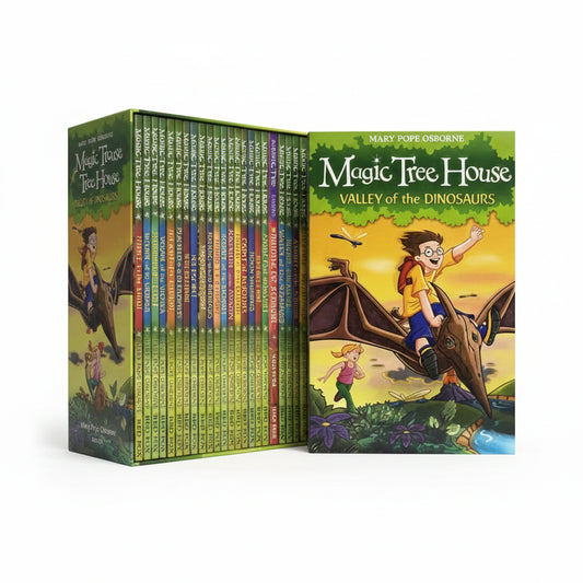 Magic Tree House 16 Books Box Set by Mary Pope Osborne – Book Cover | Kitab Markaz