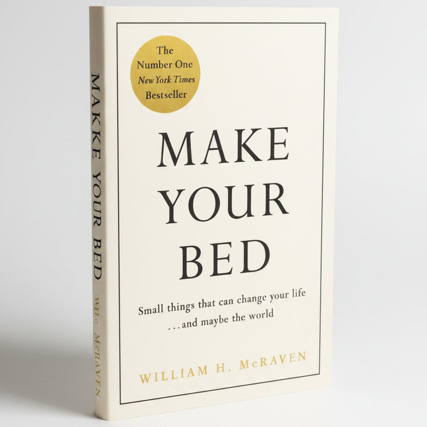 Make Your Bed by William H. McRaven – Book Cover | Kitab Markaz