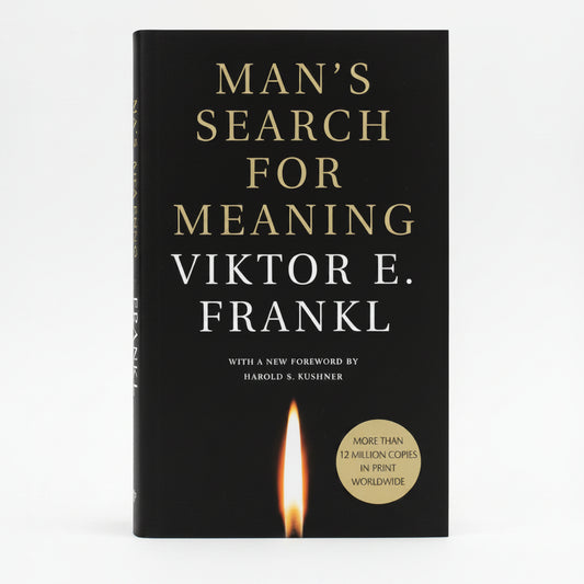 Man's Search for Meaning by Viktor Frankl – Book Cover | Kitab Markaz