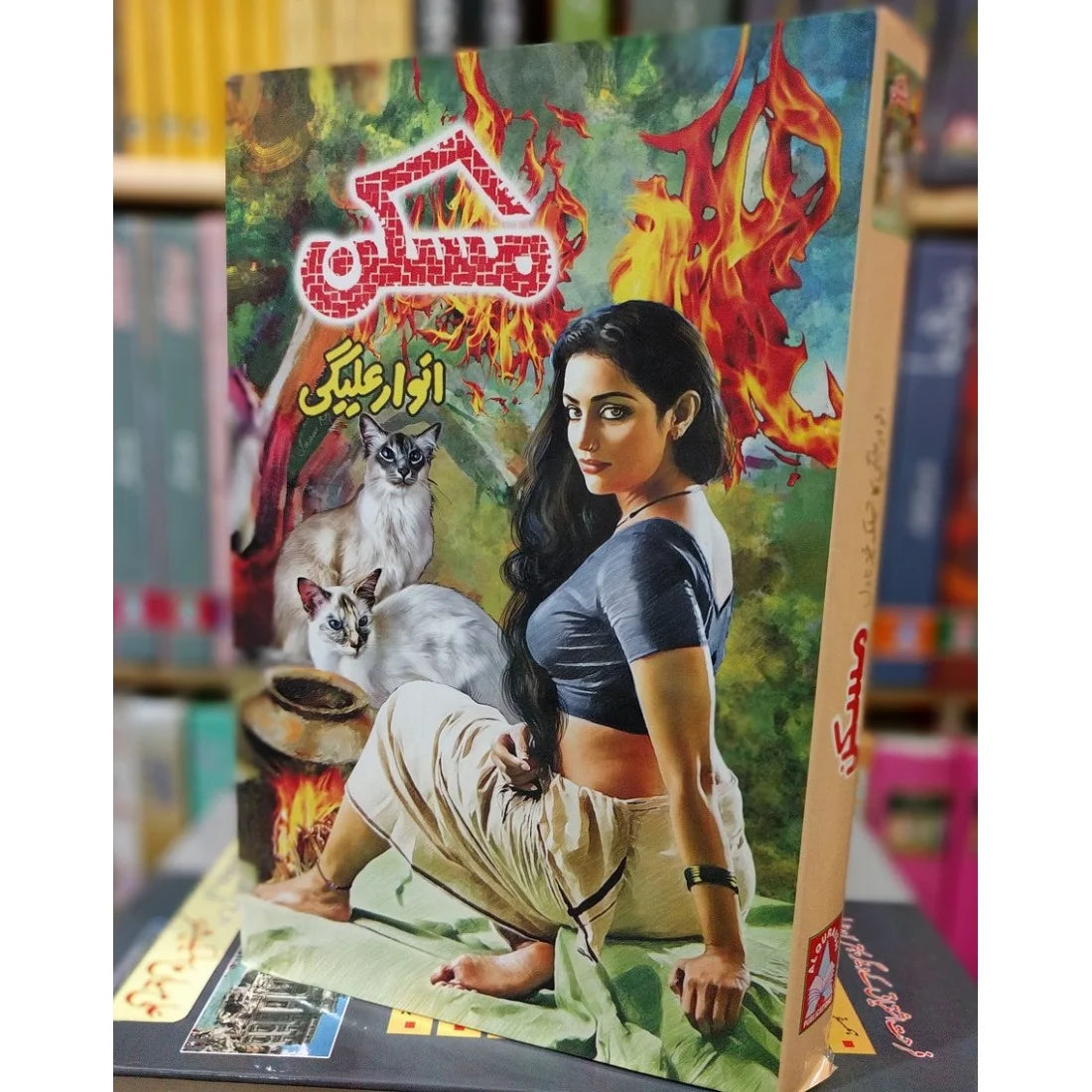 Maskan – مسکن - Hardcover Book Cover by Anwar Alligie