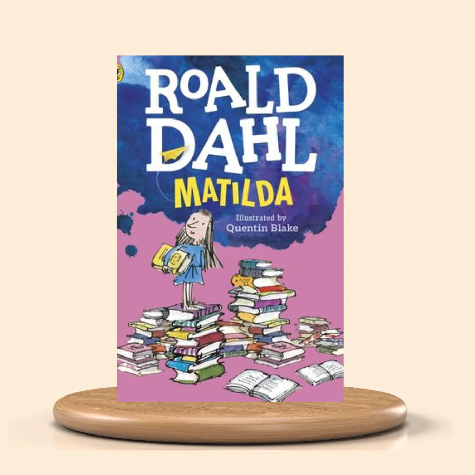 Matilda by Roald Dahl – Paperback Cover | Kitab Markaz