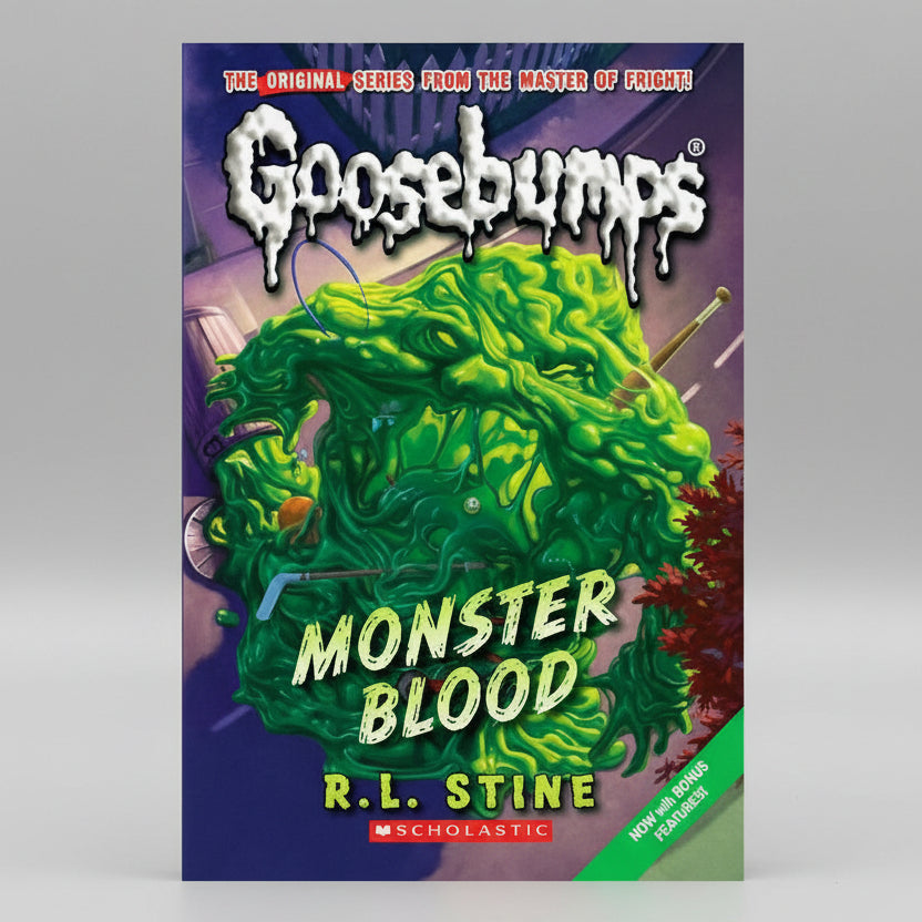 Monster Blood for Breakfast! by R. L. Stine – Goosebumps HorrorLand Paperback Cover | Kitab Markaz