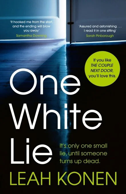 One White Lie by Leah Konen – Book Cover