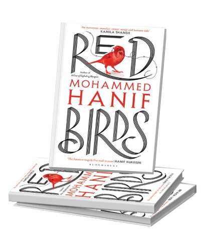 Red Birds Paperback | Dark Military Satire and Absurdist Fiction by Mohammed Hanif | Kitab Markaz