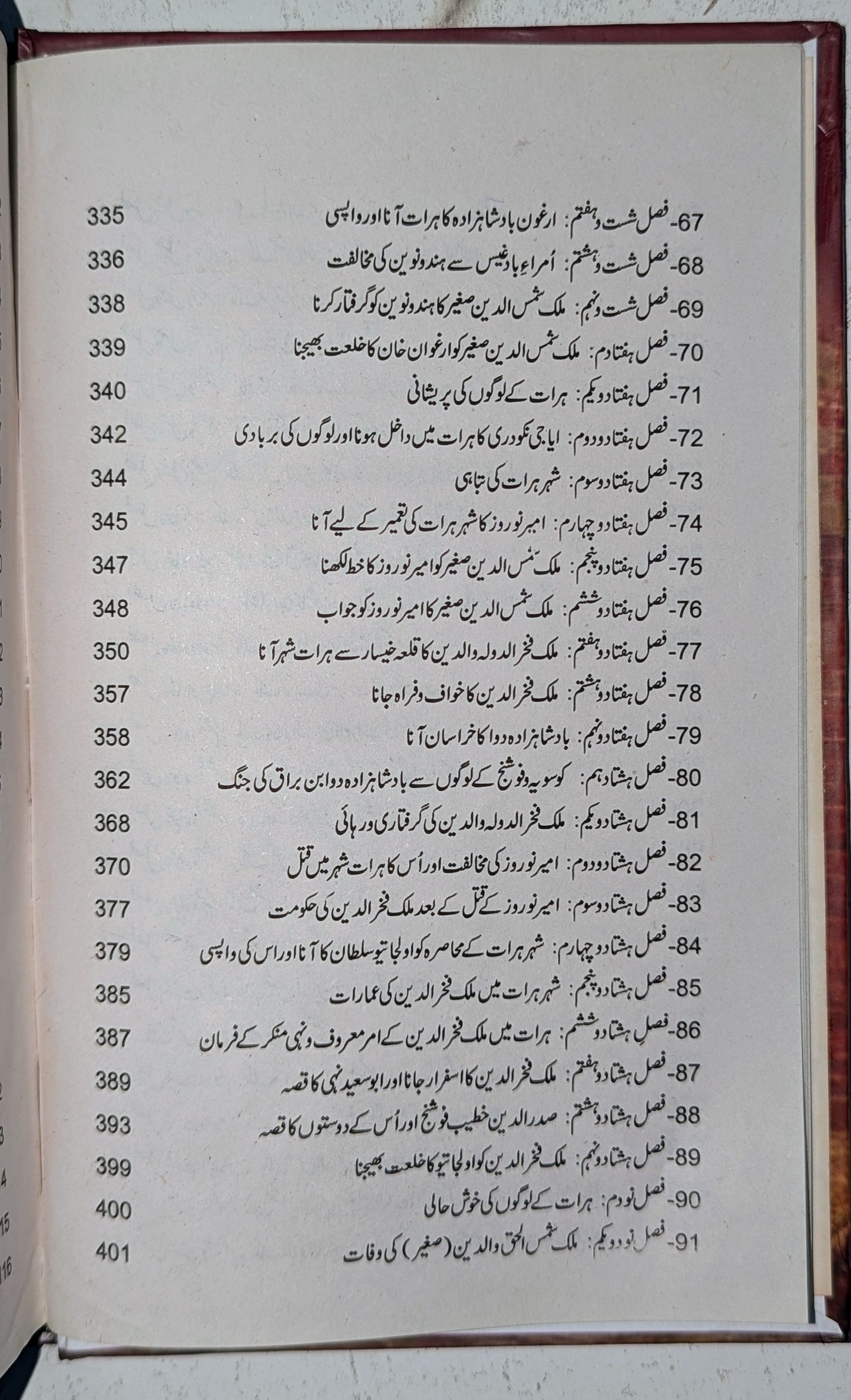 Tareekh Nama Haraat