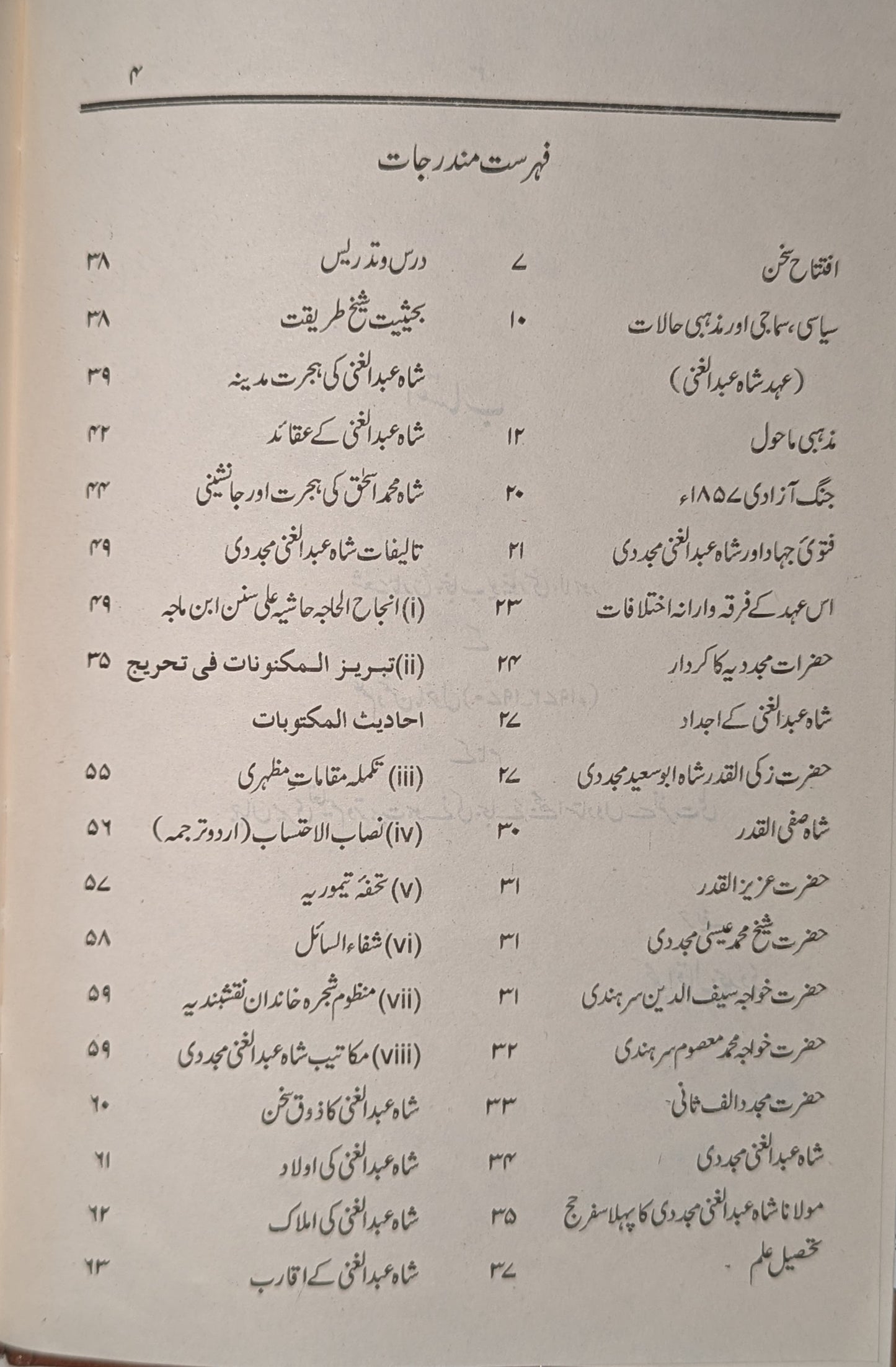 Hayat Shah Abdul Ghani Mujaddidi Muhadis Dehalvi -  حیاتِ شاہ عبد الغنی مجددی محدث دہلوی