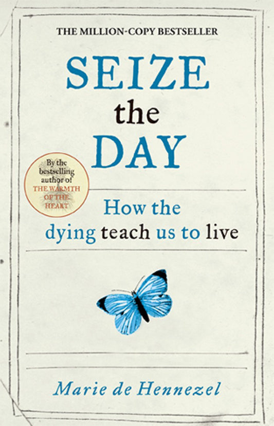 Front cover of the book 'Seize the Day: How the dying teach us to live' by Marie de Hennezel