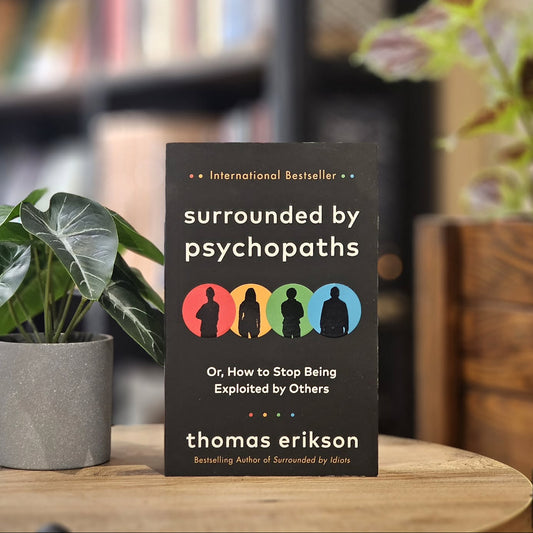Surrounded by Psychopaths by Thomas Erikson – Book Cover | Kitab Markaz