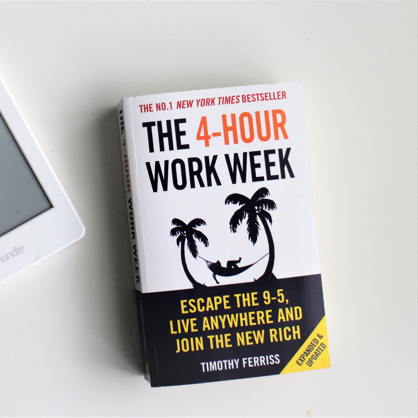 The 4-Hour Workweek by Timothy Ferriss – Book Cover | Kitab Markaz
