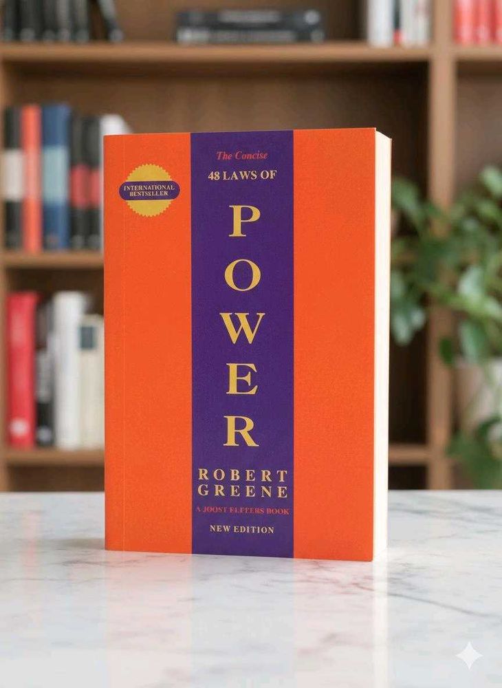 The 48 Laws of Power by Robert Greene – Book Cover - Kitab Markaz