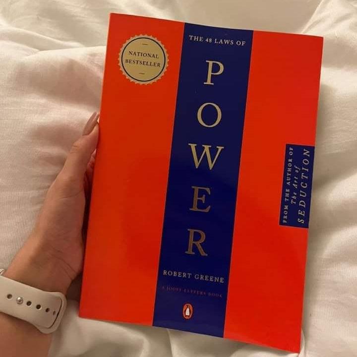 The 48 Laws of Power by Robert Greene – Book Cover | Kitab Markaz