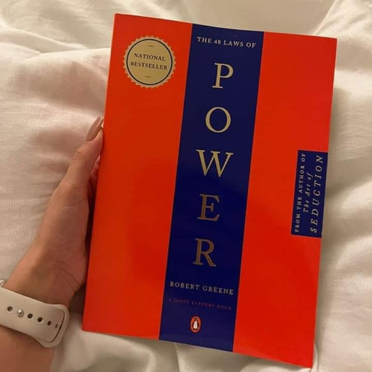 The 48 Laws of Power by Robert Greene – Book Cover | Kitab Markaz
