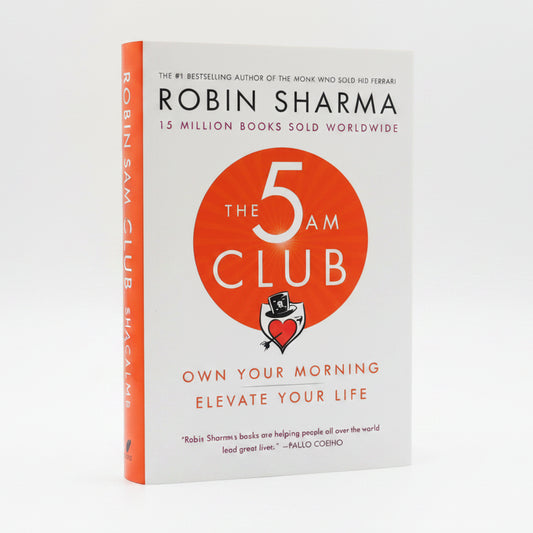 The 5 AM Club by Robin Sharma – Book Cover | Kitab Markaz