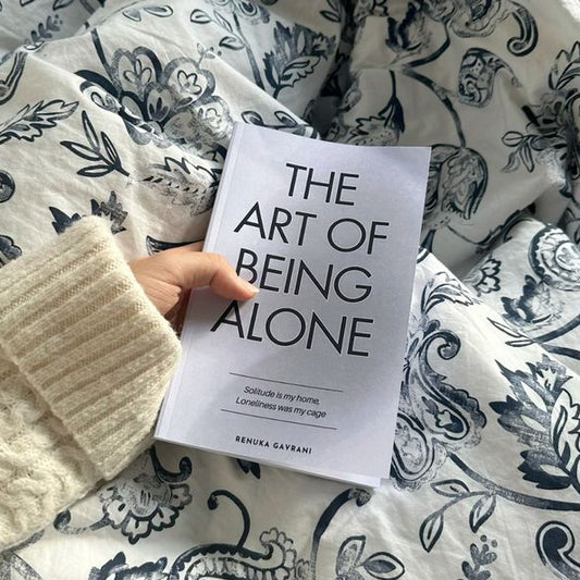The Art of Being Alone by Renuka Gavrani – Paperback Cover | Kitab Markaz