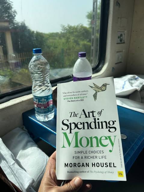 The Art of Spending Money by Morgan Housel – Hardcover Front Cover | Kitab Markaz