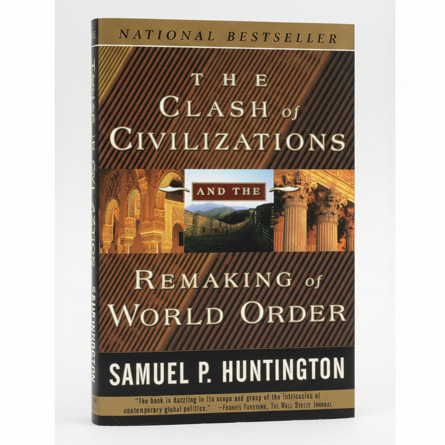 The Clash of Civilizations by Samuel P. Huntington – Book Cover | Kitab Markaz