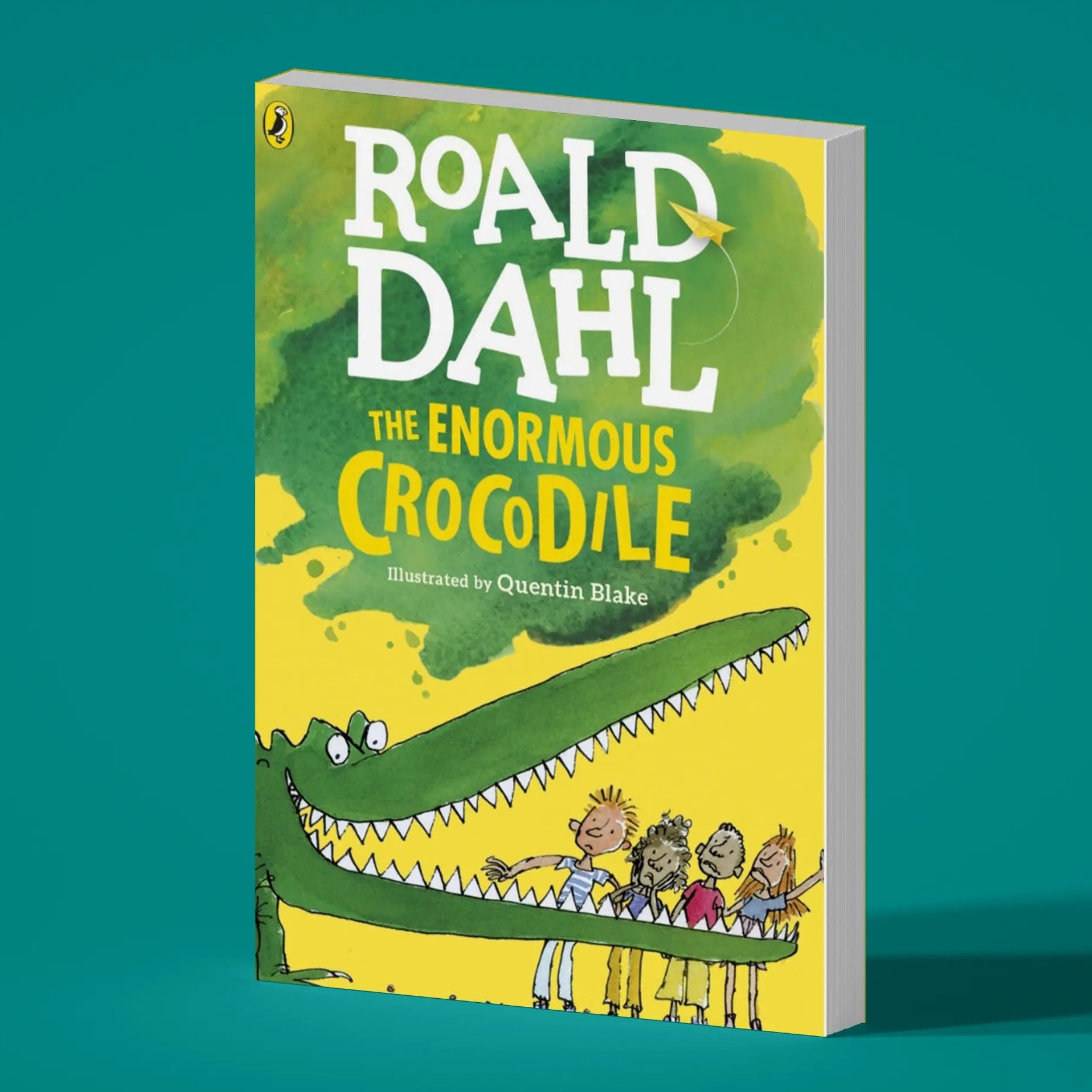 The Enormous Crocodile by Roald Dahl – Paperback Cover | Kitab Markaz