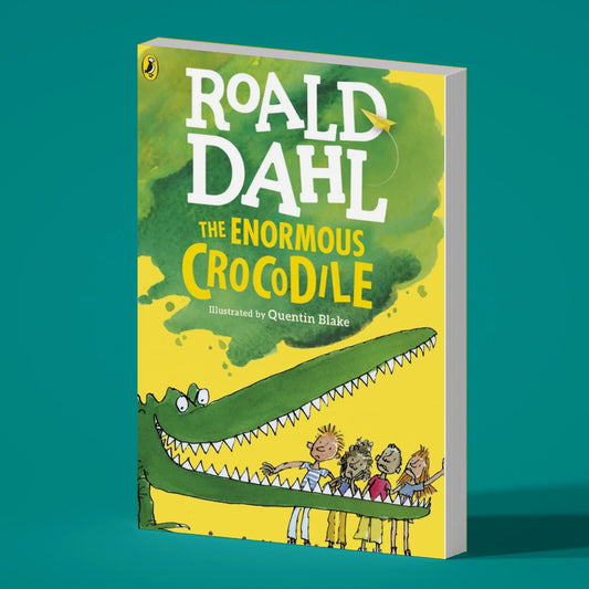 The Enormous Crocodile by Roald Dahl – Paperback Cover | Kitab Markaz