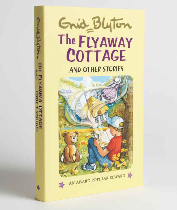 The Fly-away Cottage and Other Stories by Enid Blyton – Book Cover | Kitab Markaz