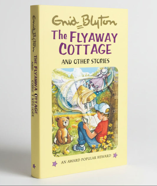 The Fly-away Cottage and Other Stories by Enid Blyton – Book Cover | Kitab Markaz