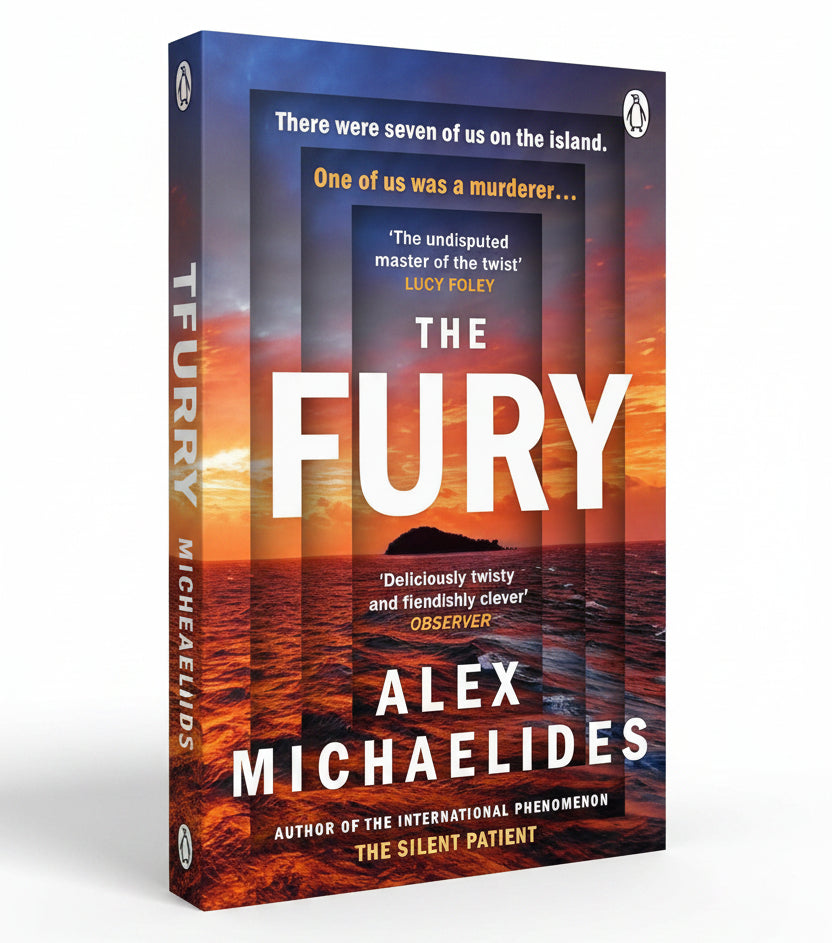 The Fury by Alex Michaelides – Book Cover | Kitab Markaz