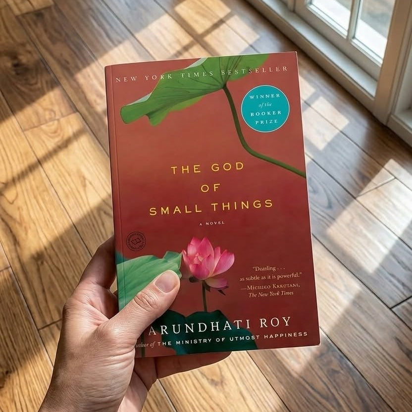 The God of Small Things by Arundhati Roy – Book Cover | Kitab Markaz