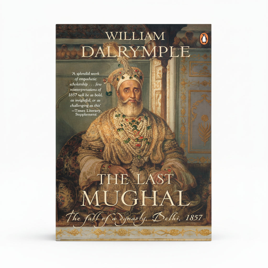 The Last Mughal by William Dalrymple – Book Cover | Kitab Markaz