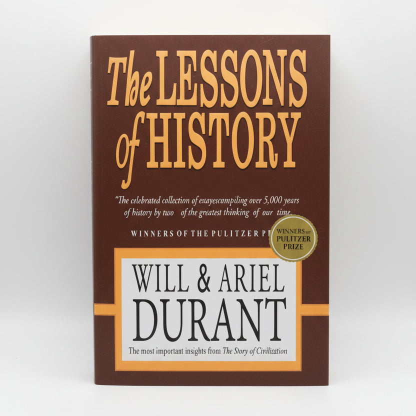 The Lessons of History Paperback | History & Philosophy Book by Will Durant | Kitab Markaz