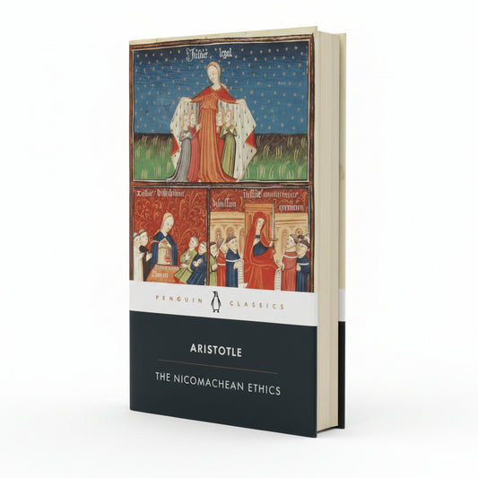 The Nicomachean Ethics by Aristotle – Book Cover | Kitab Markaz