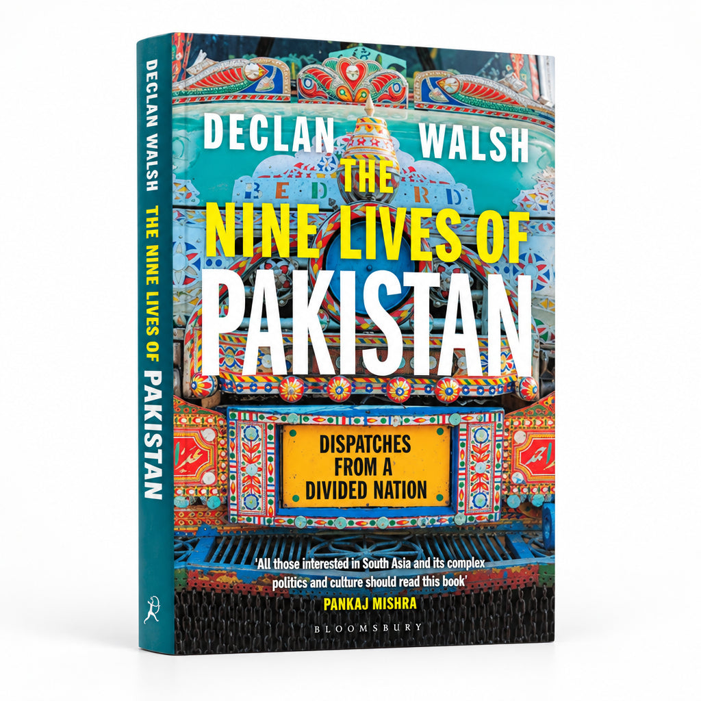 The Nine Lives of Pakistan by Declan Walsh – Book Cover | Kitab Markaz