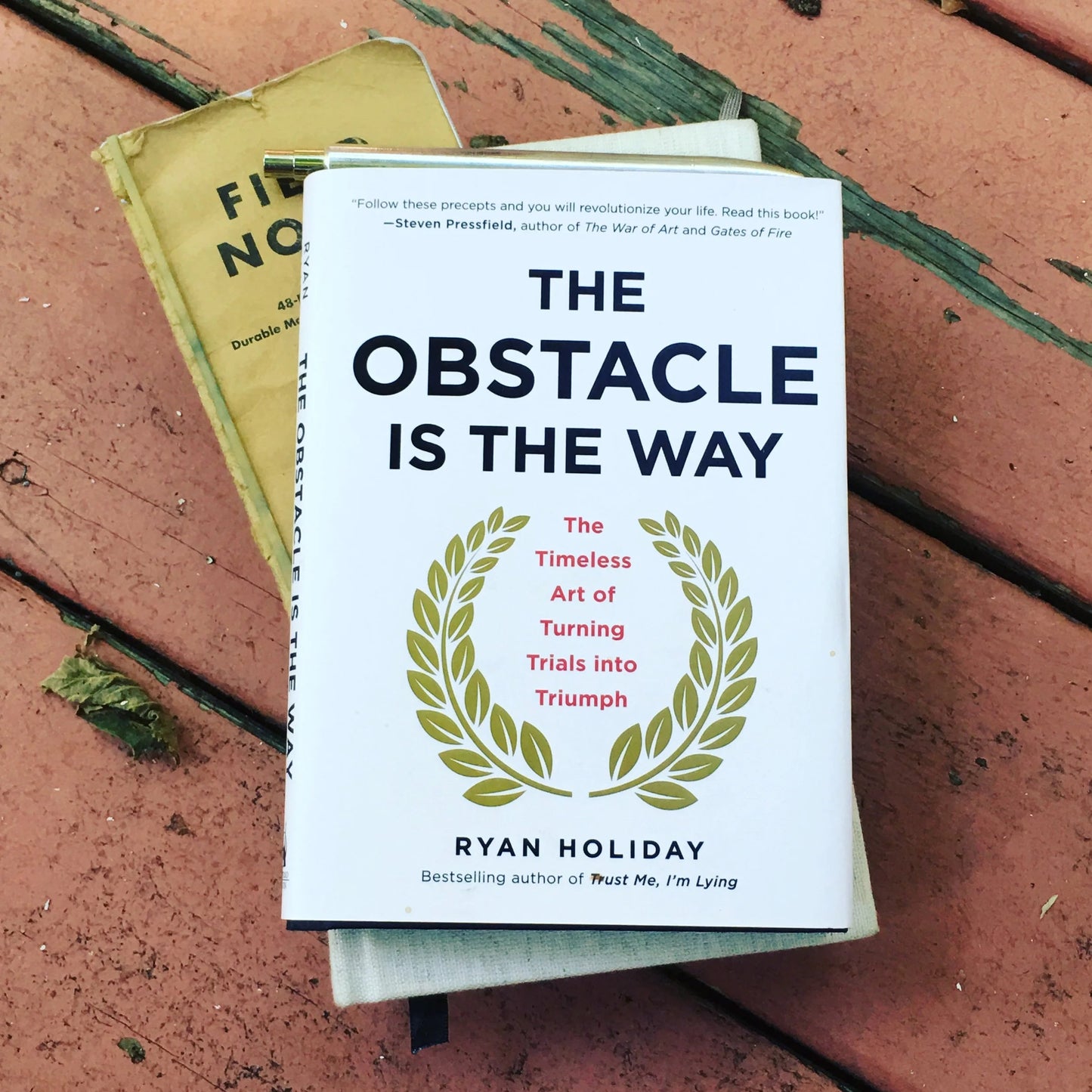 The Obstacle Is the Way by Ryan Holiday – Book Cover | Kitab Markaz