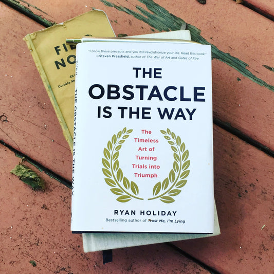 The Obstacle Is the Way by Ryan Holiday – Book Cover | Kitab Markaz