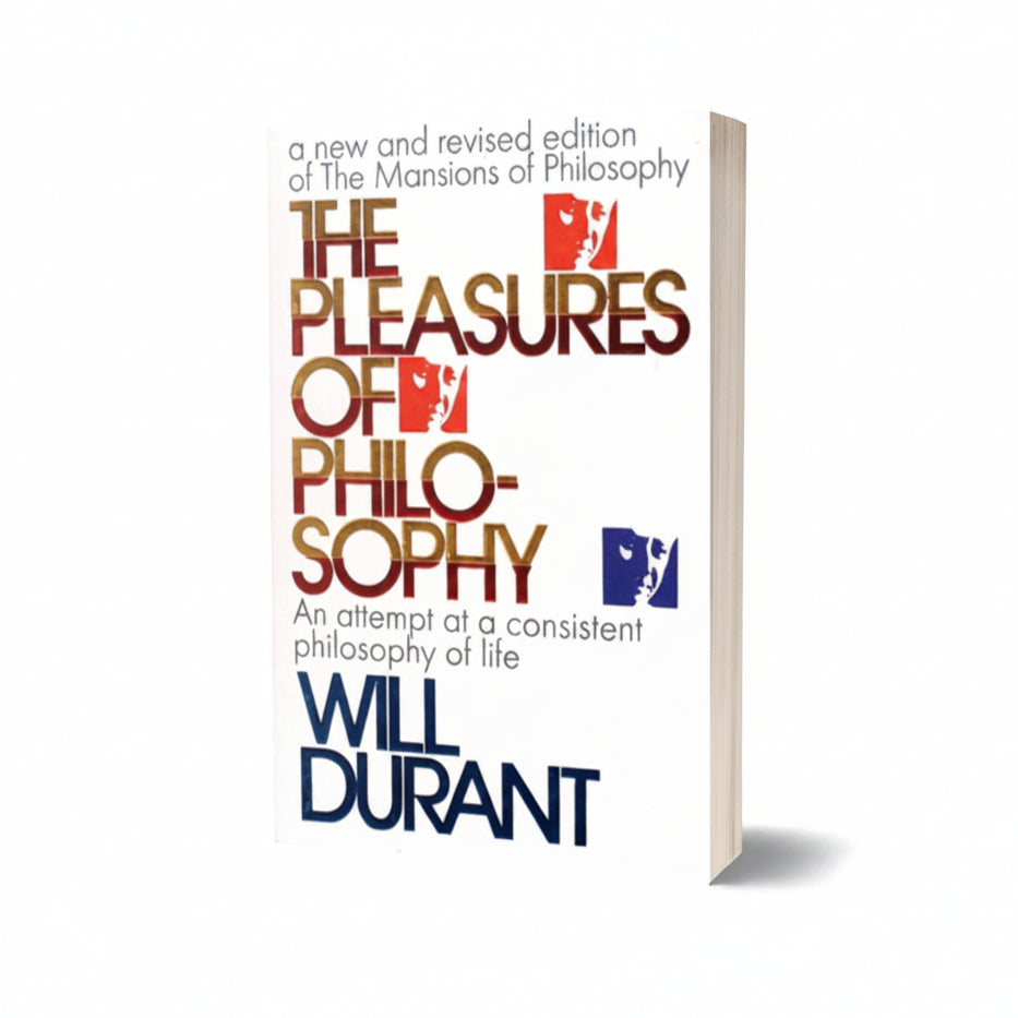 The Pleasures of Philosophy by Will Durant – Book Cover | Kitab Markaz