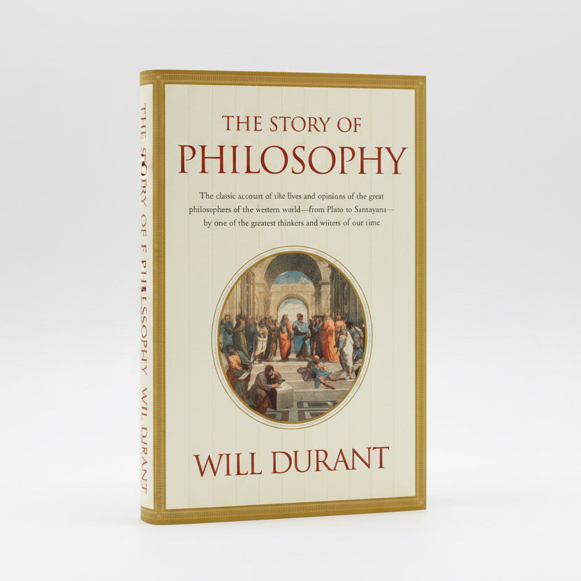 The Story of Philosophy by Will Durant – Book Cover | Kitab Markaz