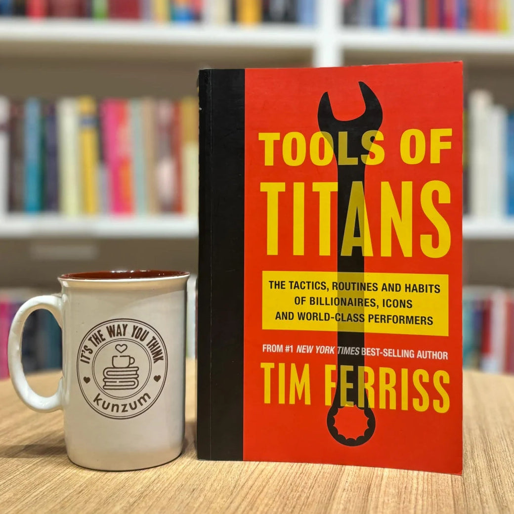 Tools of Titans by Tim Ferriss – Book Cover | Kitab Markaz